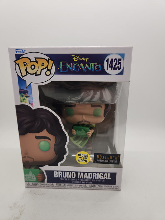 #1425 Bruno Madrigal GLOW BOXLUNCH EXCLUSIVE Encanto Disney Funko Pop