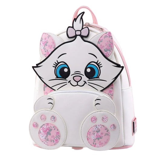 Marie Floral Footsy The Aristocats Disney Cats Loungefly Mini Backpack