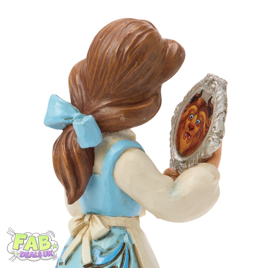 A Glimpse Within (Belle Mirror Figurine) Beauty and the Beast - Disney Traditions Ornament by Jim Shore