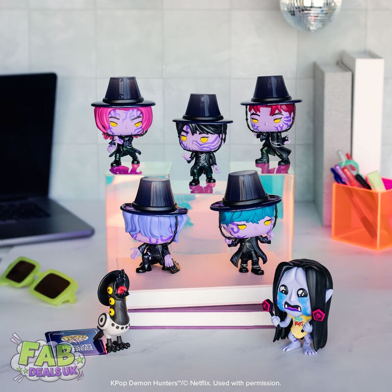KPop Demon Hunters Anime Mystery Pop Blind Box with Chance of Chase Funko Pop Animation