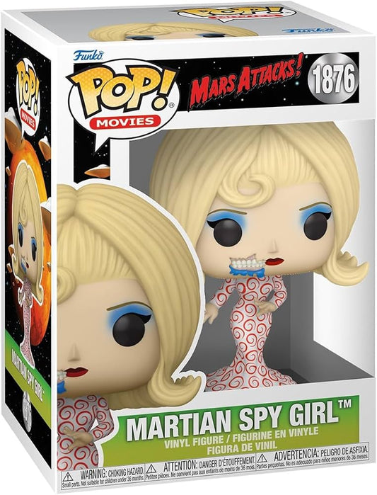 #1876 Martian Spy Girl Mars Attacks Movies Funko Pop