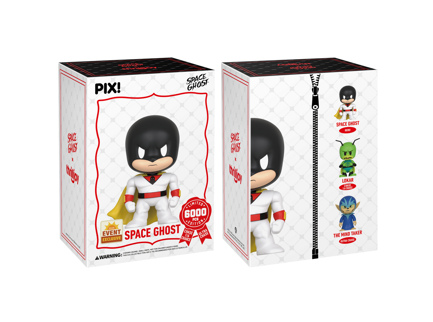 Space Ghost Thrilljoy PIX! Sealed Chance of Chase and Ultra Chase