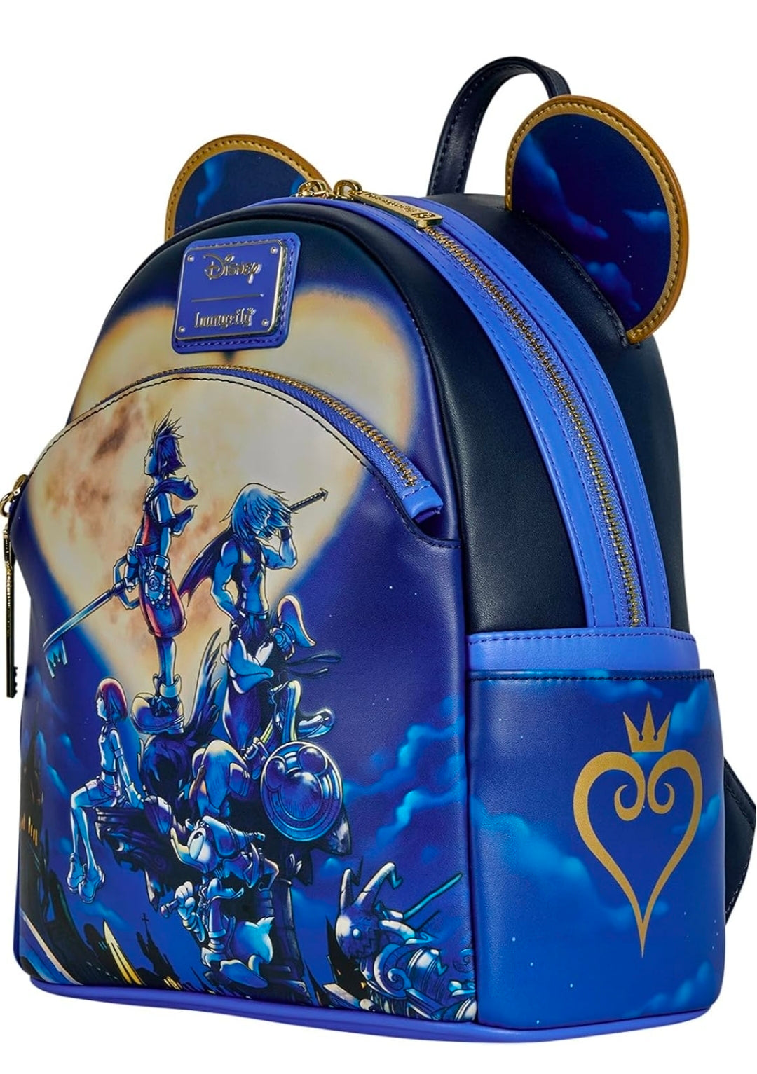 Kingdom Hearts Keyblade Disney Games Loungefly Mini Backpack
