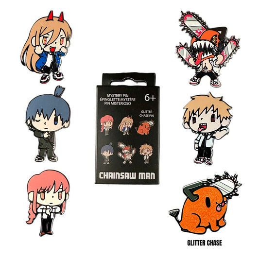 Chainsaw Man Anime Loungefly Enamel Blind Box Pin