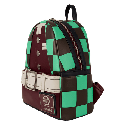 Tanjiro Kamado Cosplay Anime Demon Slayer Loungefly Mini Backpack