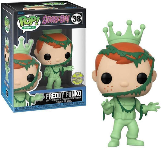#38 Freddy Funko Captain Cutler NFT DIGITAL 2000 pcs Scooby-Doo Funko Pop in Stack