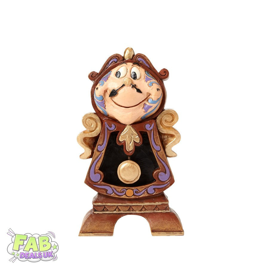 Keeping Watch - Cogsworth Figurine - Beauty and the Beast - Disney Traditions Ornament by Jim Shore