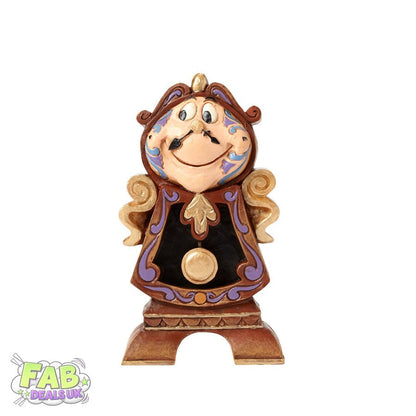 Keeping Watch - Cogsworth Figurine - Beauty and the Beast - Disney Traditions Ornament by Jim Shore