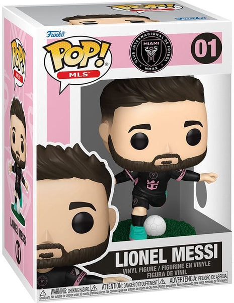 #01 Lionel Messi Inter Miami FC Football Funko Pop