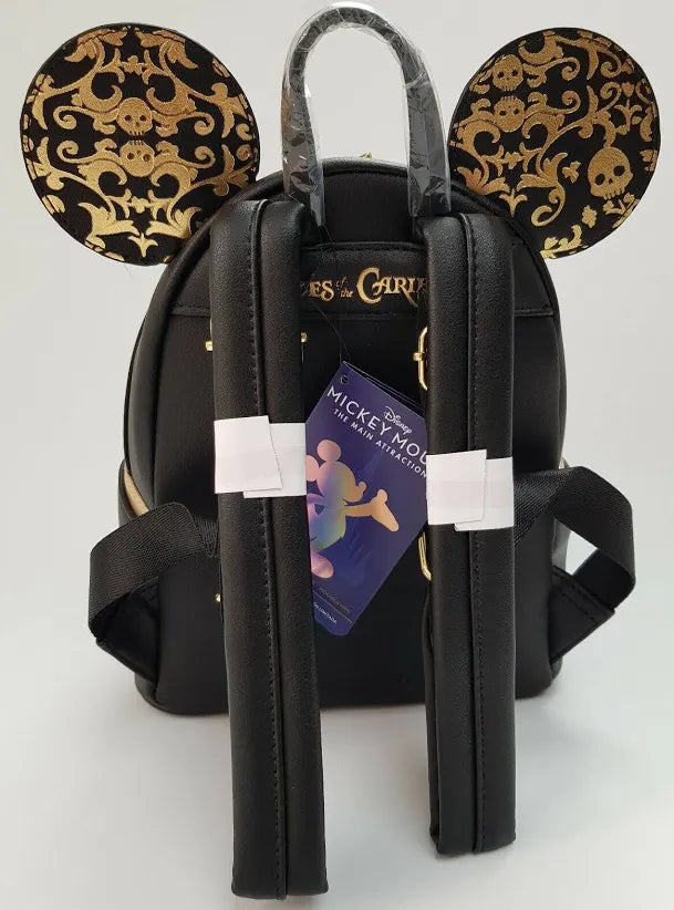 Mickey's Main Attraction Pirates of the Caribbean Disney Parks Loungefly Mini Backpack
