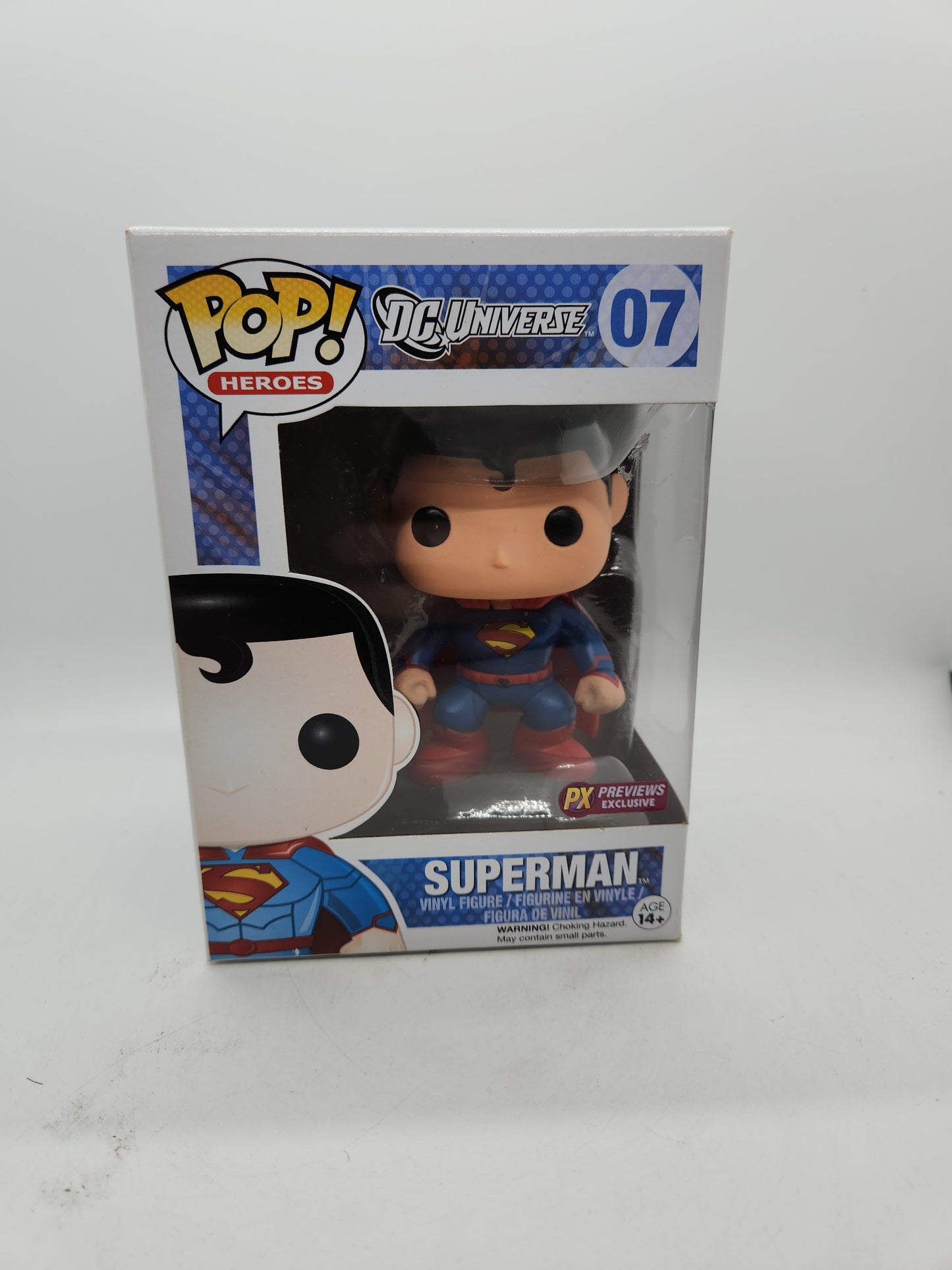 #07 Superman PX EXCLUSIVE DC Universe Heroes Funko Pop