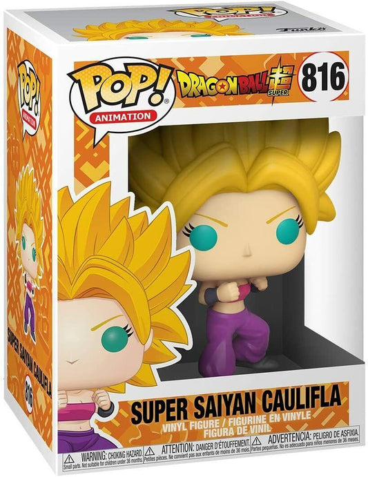 #816 Super Saiyan Caulifla Dragon Ball Z DBZ Animation Funko Pop