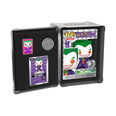 Joker Classics Vault Tin Batman DC Heroes Funko Pop Collectors Set