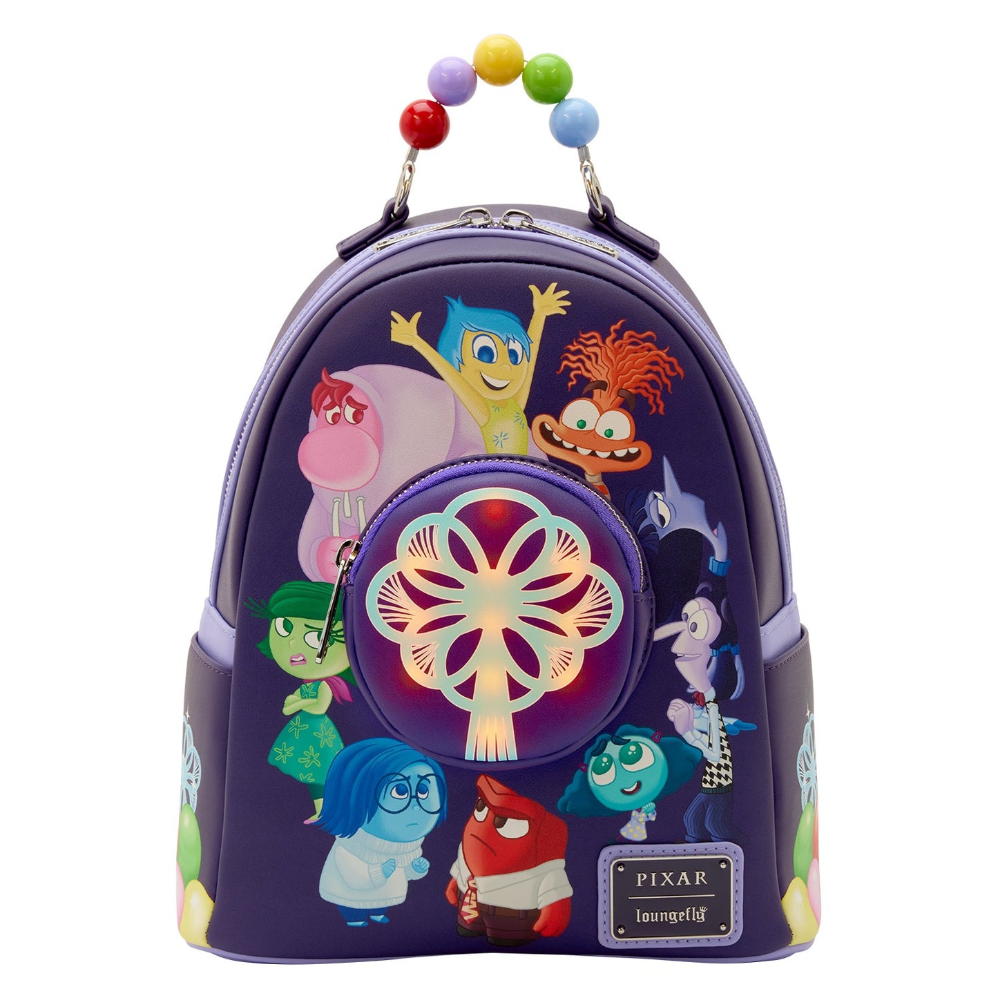 Inside Out 2 Light Up Disney Pixar Loungefly Mini Backpack