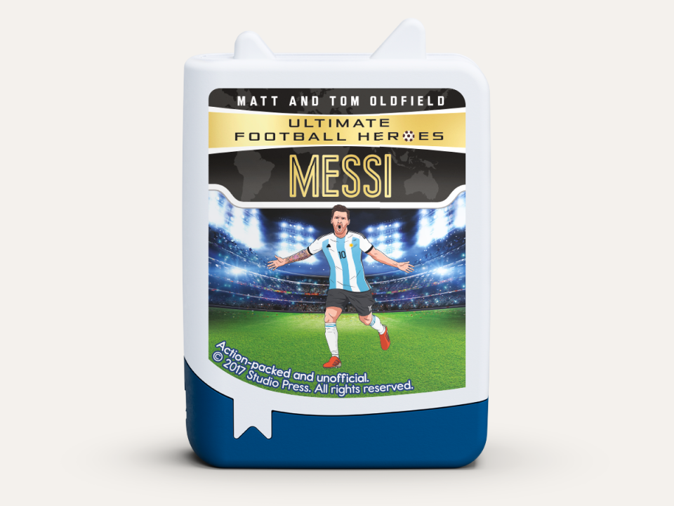 Ultimate Football Heroes: Lionel Messi Book Tonies