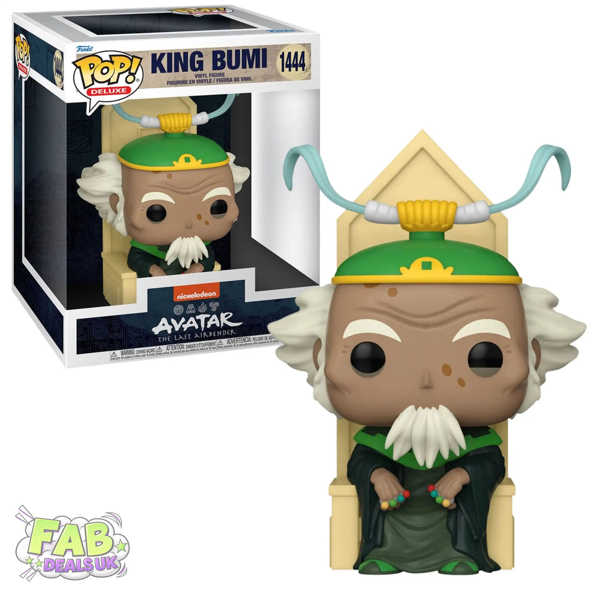 #1444 King Bumi Avatar The Last Air Bender Animation Funko Pop
