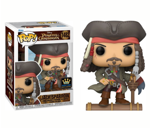 #1482 Jack Sparrow FUNKO EXCLUSIVE Pirates Of The Caribbean Disney Funko Pop