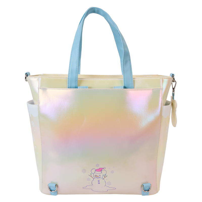 Mickey and Friends Winter Wonderland Disney Loungefly Convertible Tote Bag / Backpack