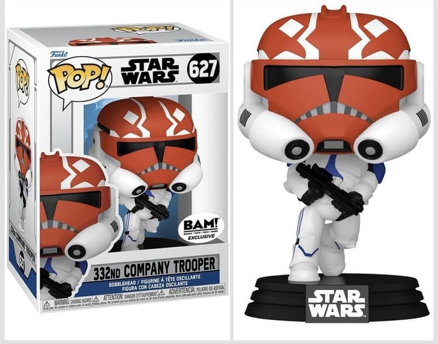 #627 332nd Company Trooper BAM EXCLUSIVE Star Wars Funko Pop
