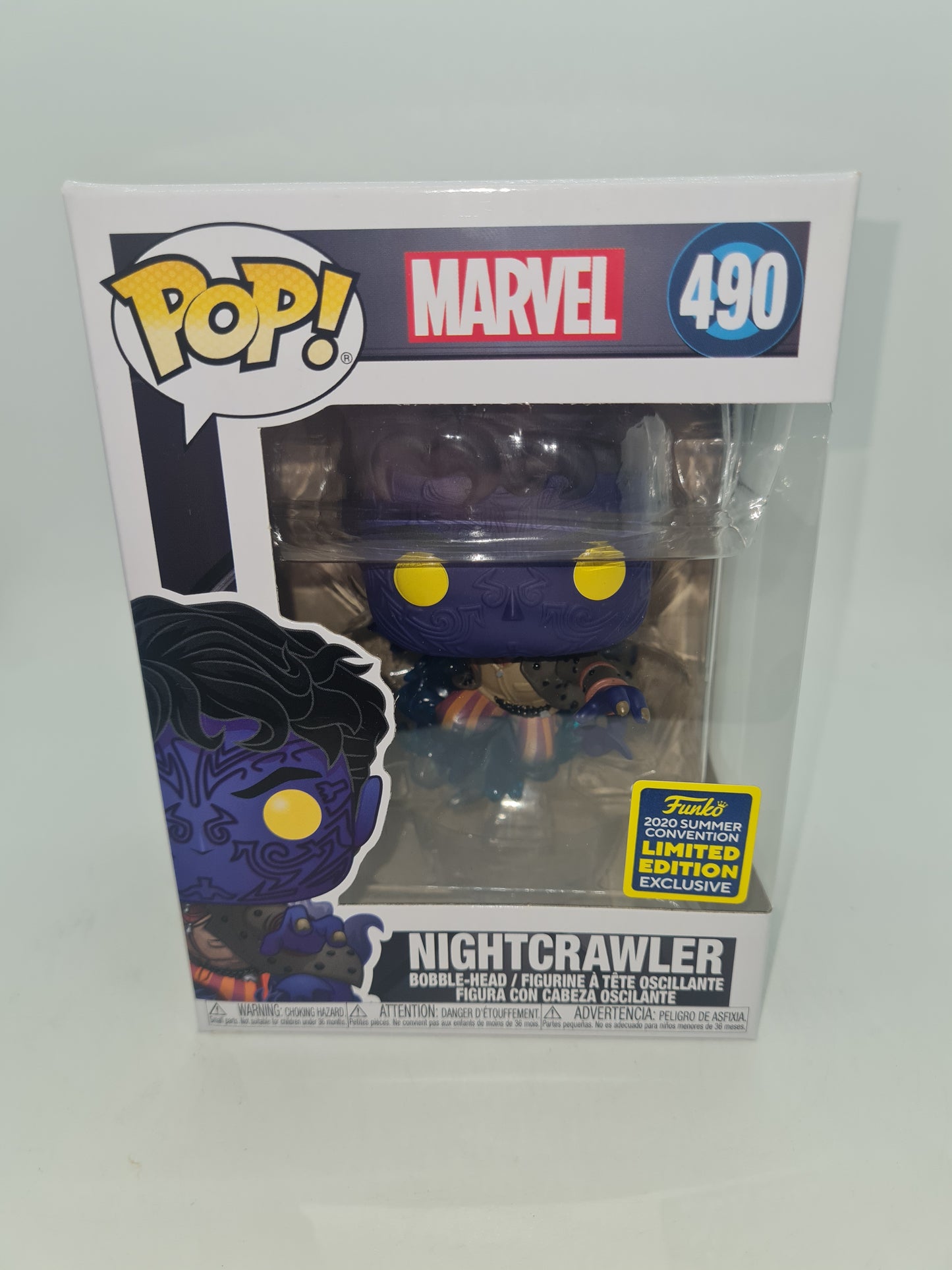 #490 Nightcrawler 2020 SUMMER CONVENTION Marvel Funko Pop