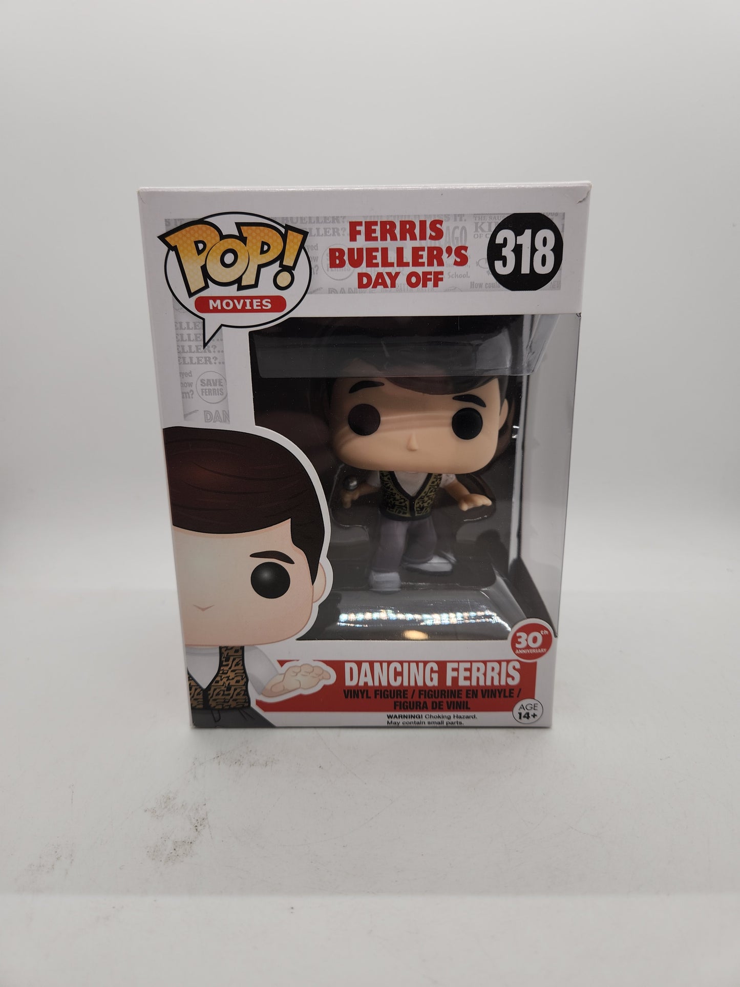 #318 Dancing Ferris 30th Anniversary Ferris Bueller's Day Off Movies Funko Pop