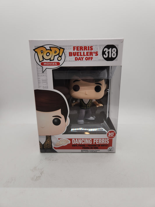 #318 Dancing Ferris 30th Anniversary Ferris Bueller's Day Off Movies Funko Pop