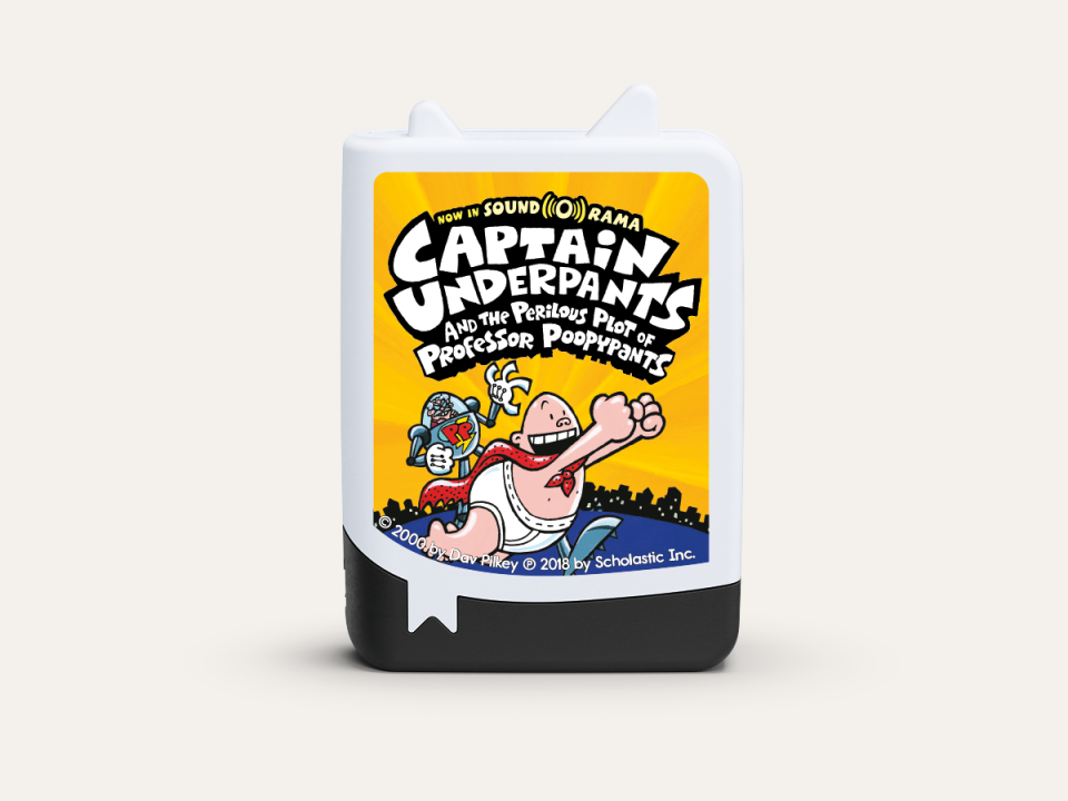 The Adventures of Captain Underpants and the Perilous Plot of Professor Poopypants Book #4 Tonies