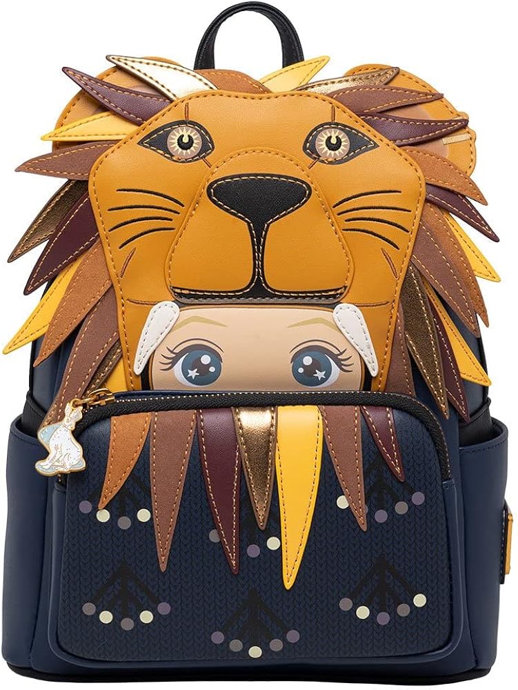 Luna Lovegood Lion Head Hat Harry Potter Loungefly Mini Backpack