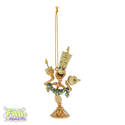 Lumiere Hanging Ornament Beauty and the Beast - Disney Traditions by Jim Shore