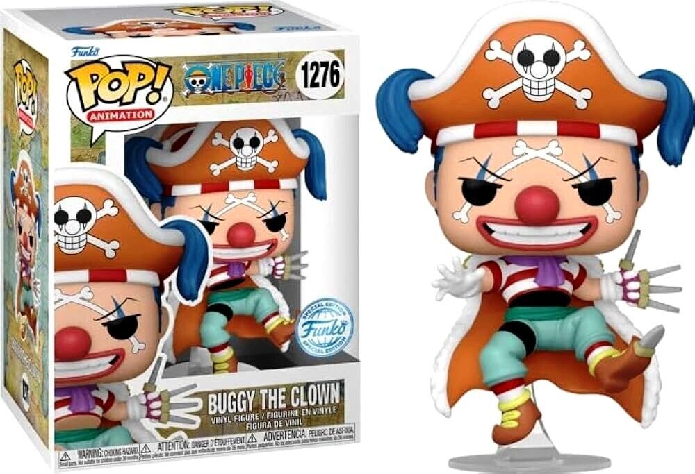 #1276 Buggy The Clown SPECIAL EDITION One Piece Animation Funko Pop