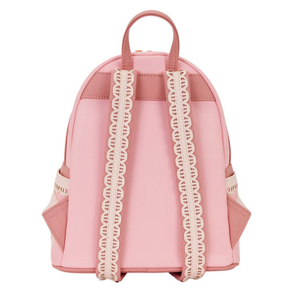 Pink Disney Princess Stained Glass Mini Backpack Loungefly