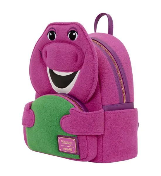 Barney Fleece Mattel Cosplay Loungefly Mini Backpack