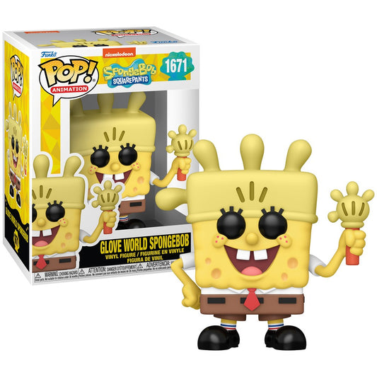 #1671 Glove World SpongeBob SpongeBob SquarePants Animation Funko Pop