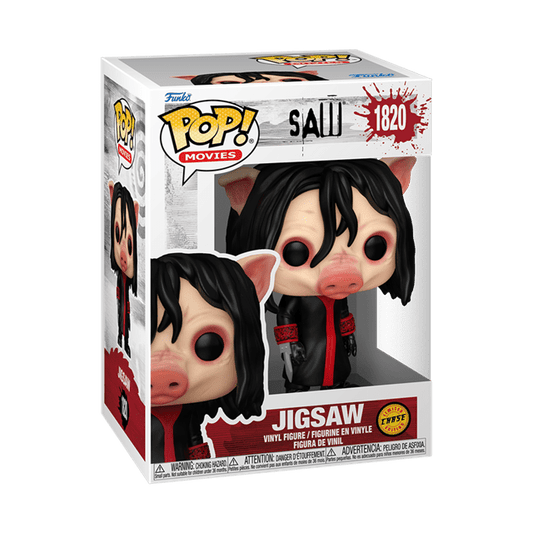 #1820 Jigsaw CHASE Saw Horror Movies Funko Pop