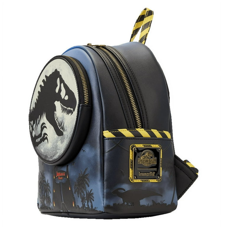 Jurassic Park 30th Anniversary Loungefly Mini Backpack Glow in the Dark