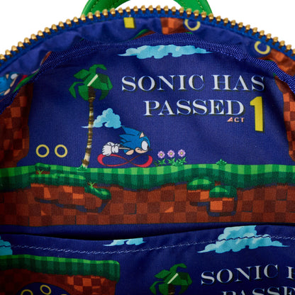 Sonic The Hedgehog Loungefly Mini Backpack Sega