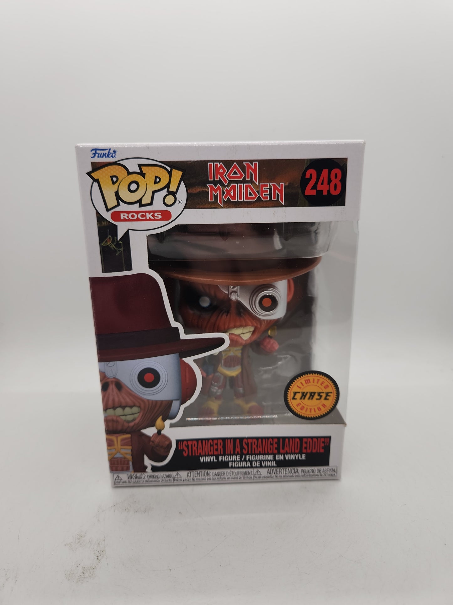 #248 Stranger In A Strange Land Eddie CHASE Iron Maiden Rocks Funko Pop