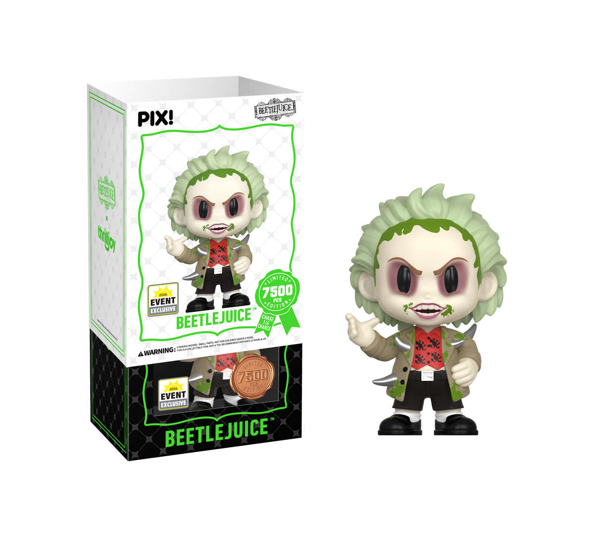 BEETLEJUICE
PIX! Beetlejuice: 2026 Summer Event Thrilljoy Sealed Chance of Chase l