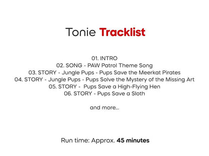 Paw Patrol: Jungle Pups Chase Tonies
