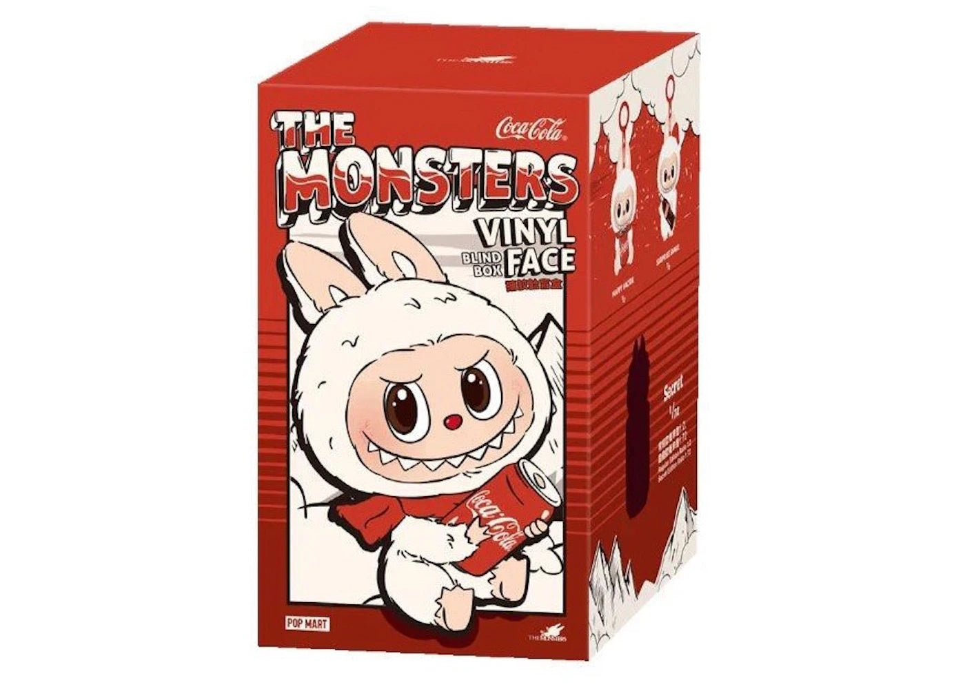 The Monsters X Coca Cola Series Labubu PopMart Vinyl Face Doll GENUINE