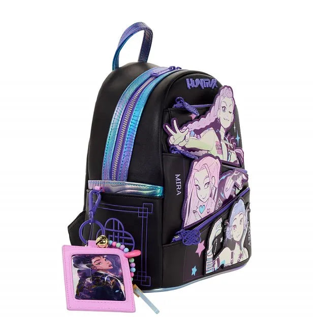 KPop Demon Hunters Huntrix Loungefly Mini Backpack