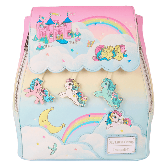 My Little Pony Rainbow Ombre Loungefly Mini Backpack
