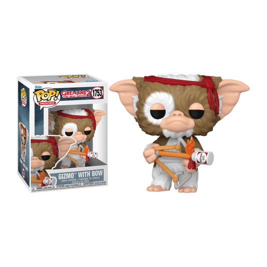 #1753 Gizmo With Bow Gremlins 2 Movies Funko Pop