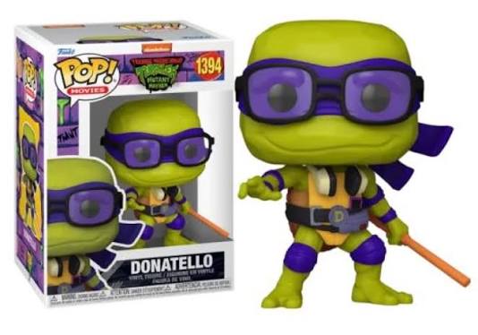 #1394 Donatello Teenage Mutant Ninja Turtles Movies Funko Pop