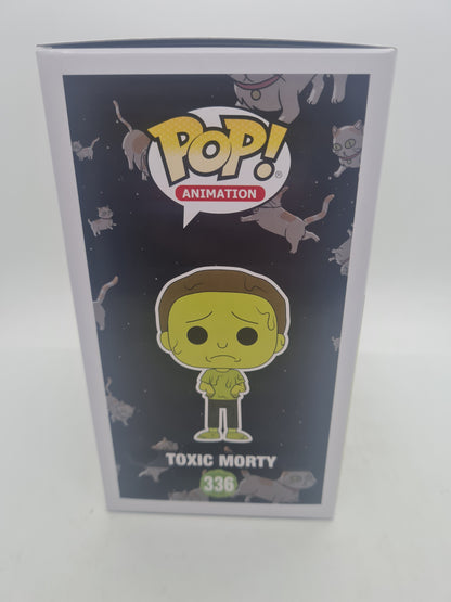 #336 Toxic Morty GLOW Rick And Morty Animation Funko Pop