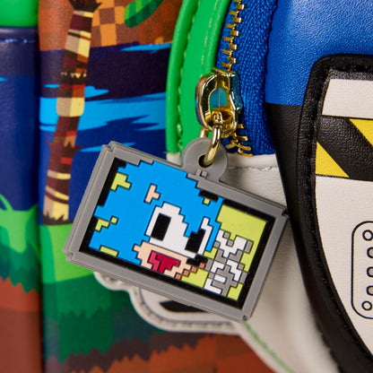 Sonic The Hedgehog Loungefly Mini Backpack Sega