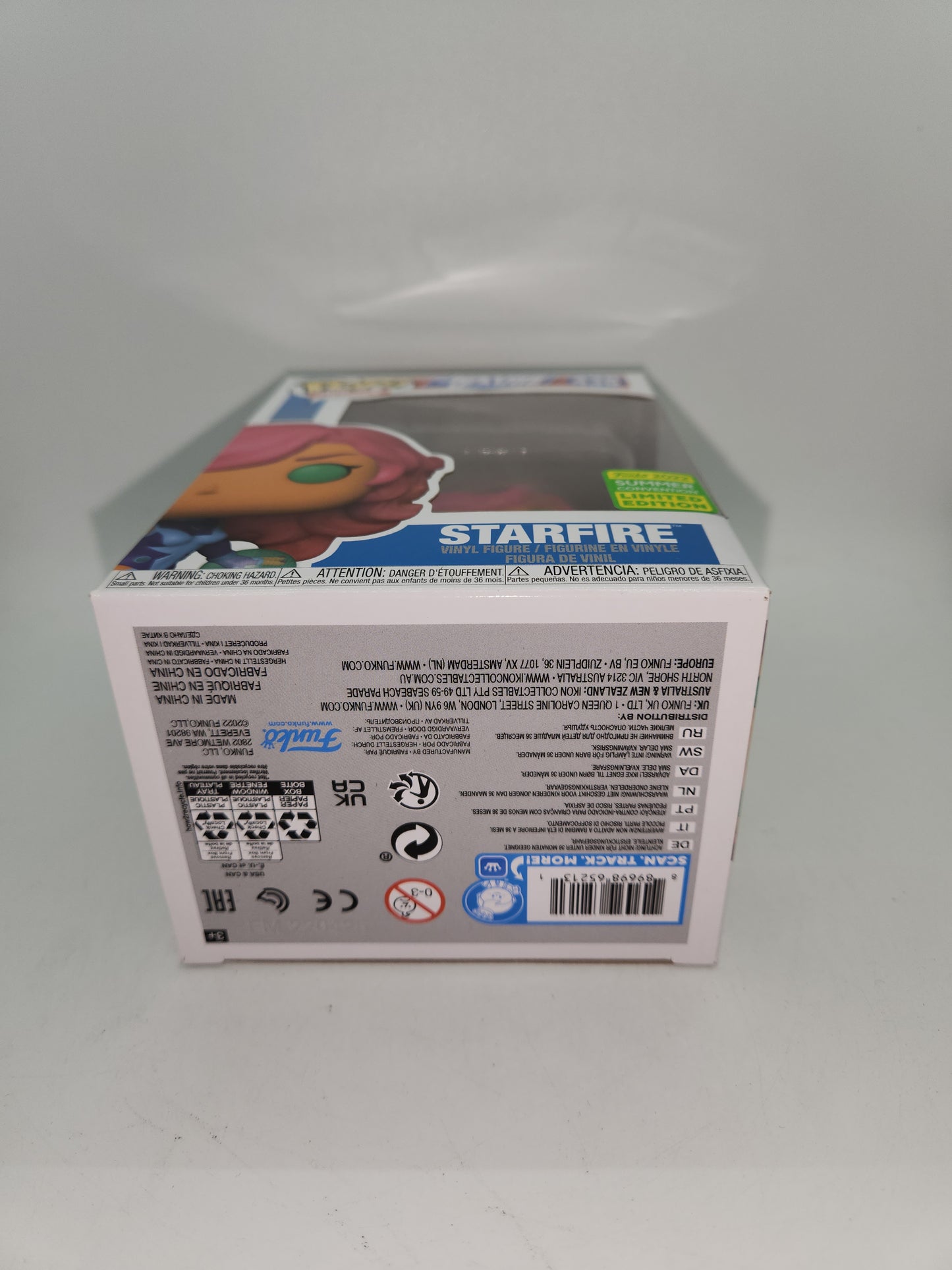 #438 Starfire 2022 SUMMER CONVENTION Justice League Heroes Funko Pop