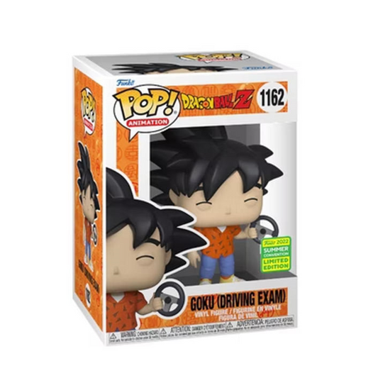 #1162 Goku Driving Exam 2022 SUMMER CONVENTION Dragon Ball Z DBZ Animation Funko Pop