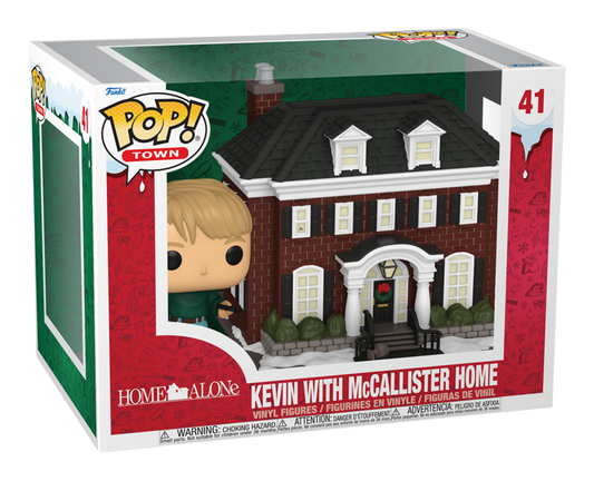 #41 Kevin With Mccallister Home Home Alone Town Funko Pop