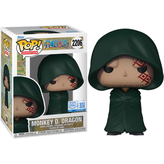 #2206 Monkey D. Dragon One Piece Animation Funko Pop